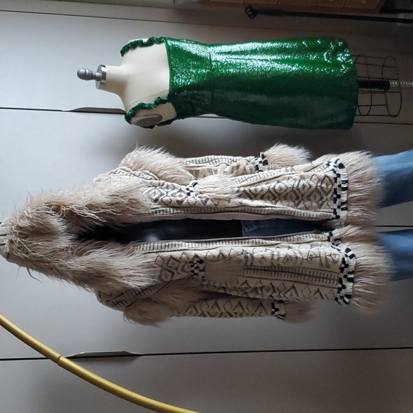 NWT *Rare* Anna Sui Fall 2015 Runway Penny Lane Afghan Style Coat - Picture 4 of 7